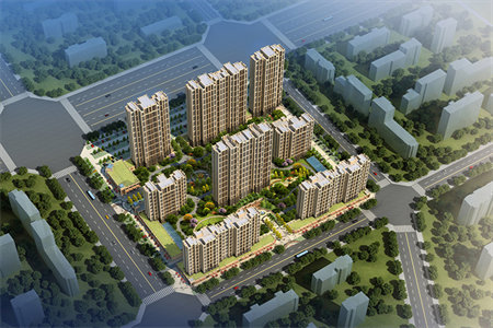 清河上城3室2厅1卫91.52m2毛坯房